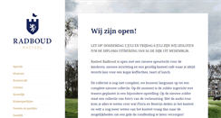 Desktop Screenshot of kasteelradboud.nl